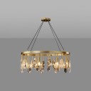 Loft Industry Modern - Crystal Peak Chandelier